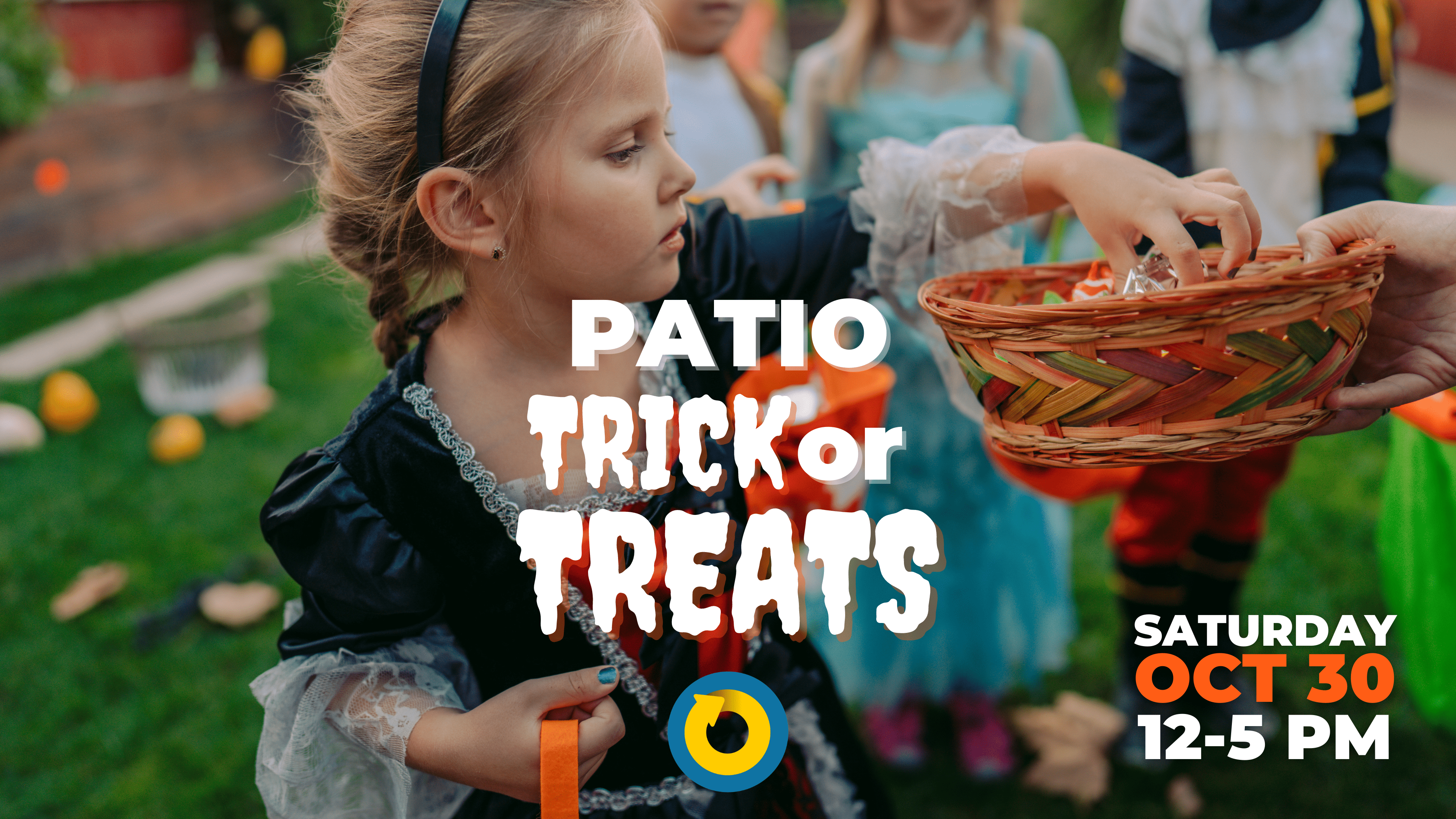Patio Trick or Treating at On Rotation