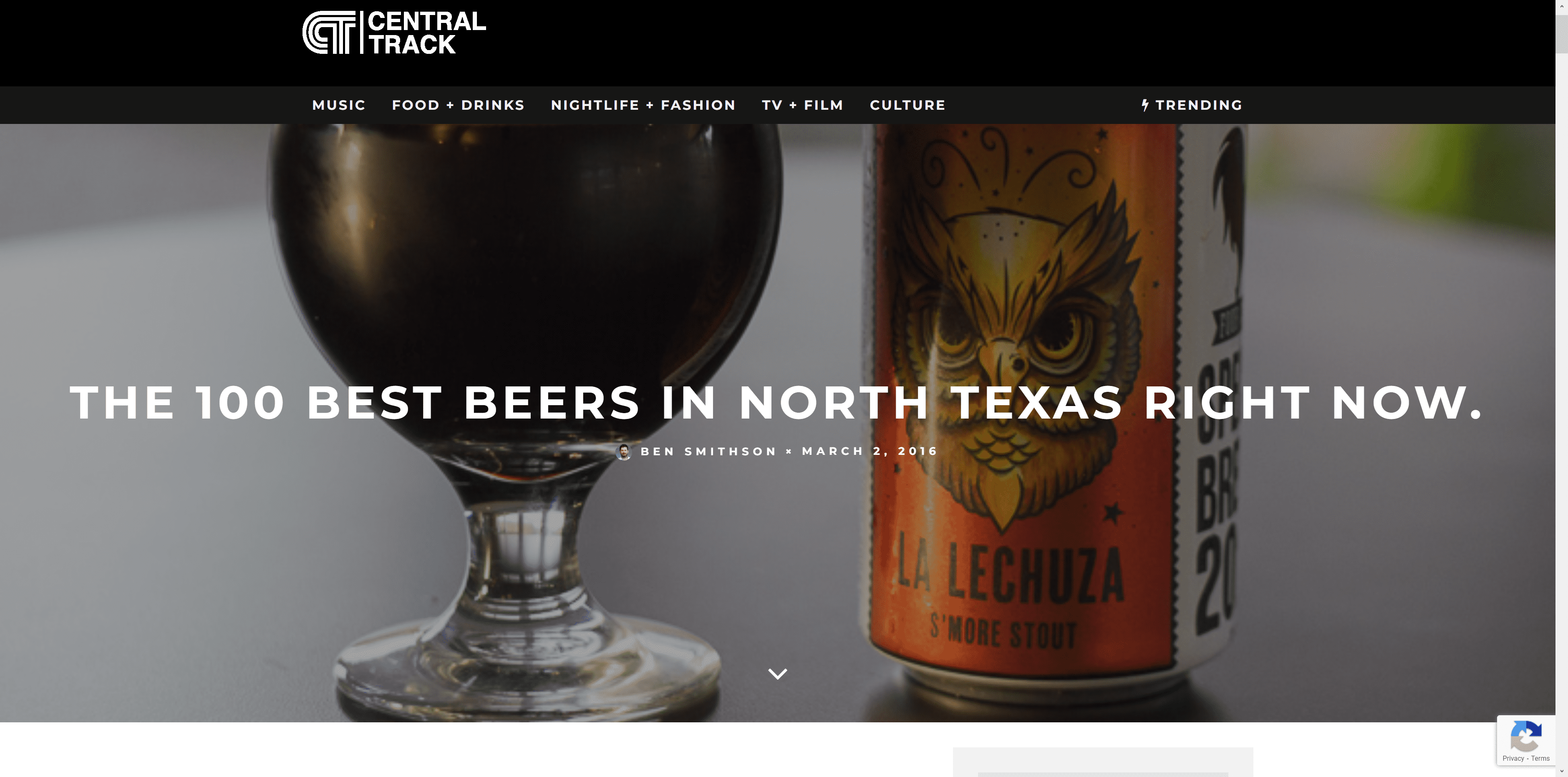 100 Best Beers in North Texas right now in Central Track