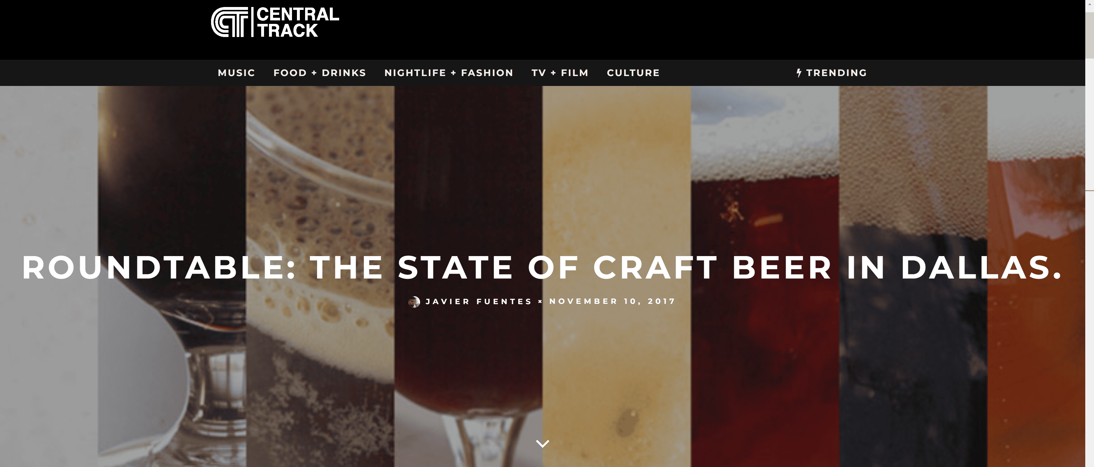 State of Craft Beer in Dallas in Central Track (2017)
