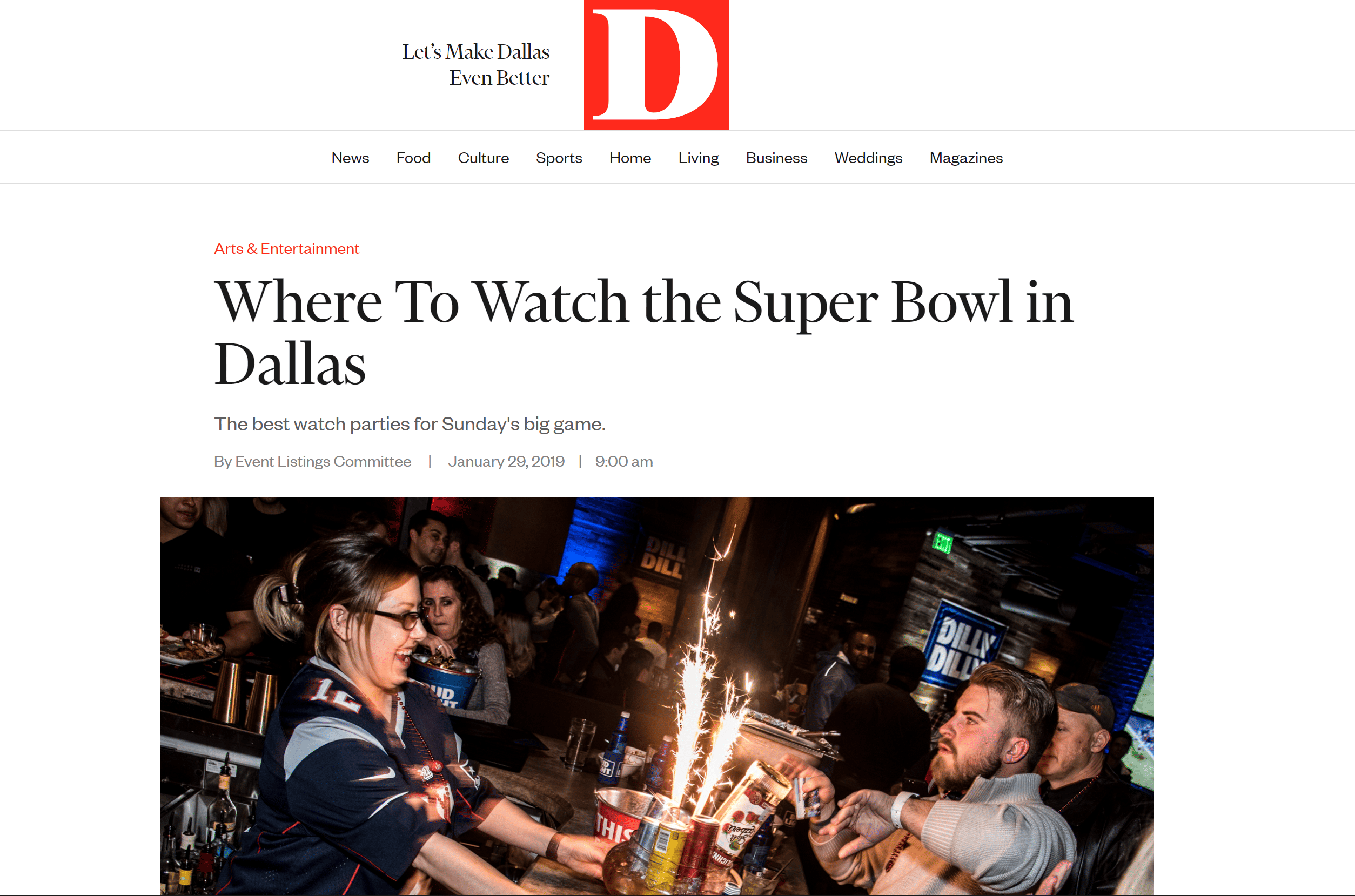 Where to watch the Super Bowl (2019) in D Magazine