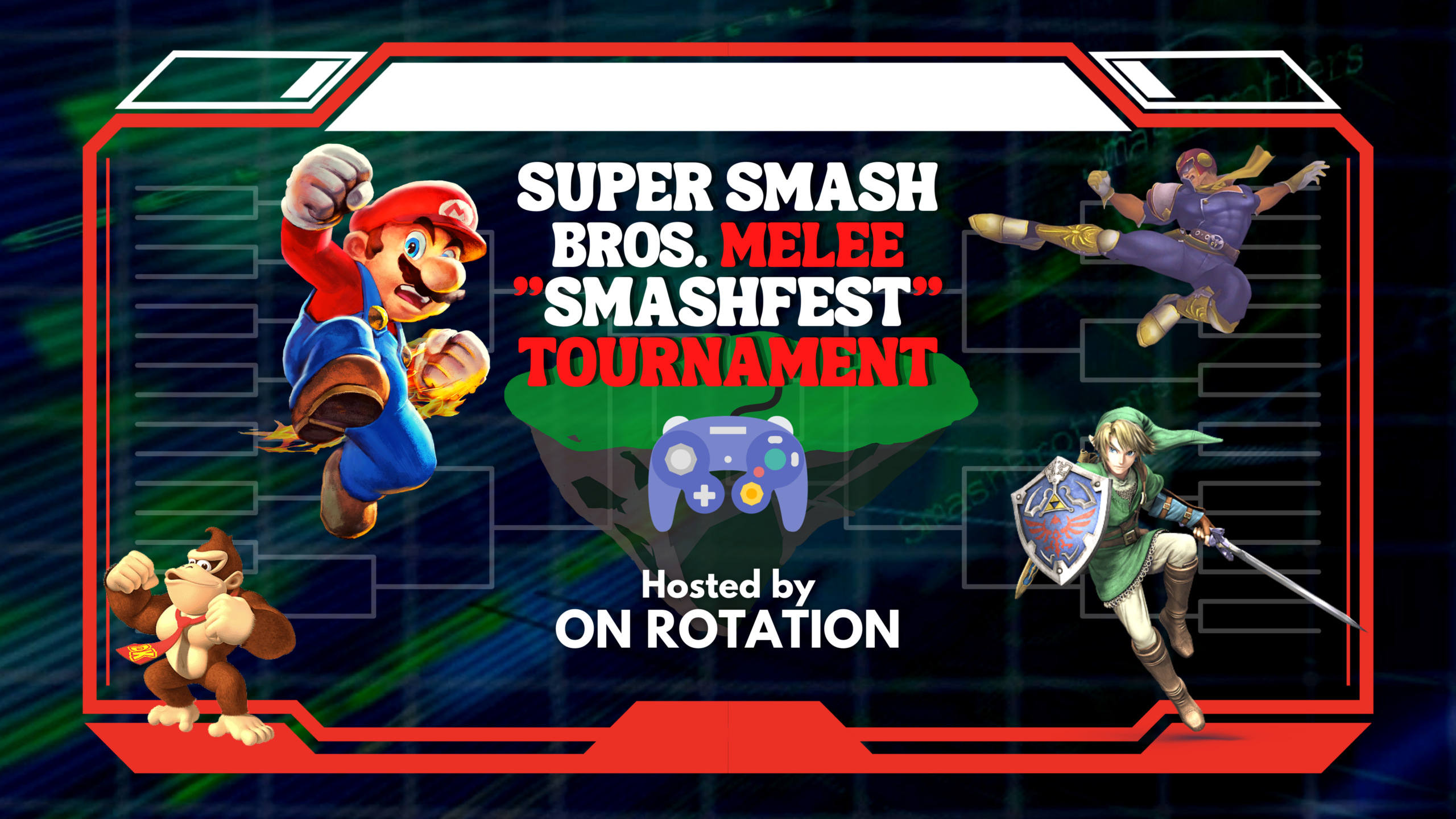 Super Smash Bros. Melee Smashfest Tournament at On Rotation