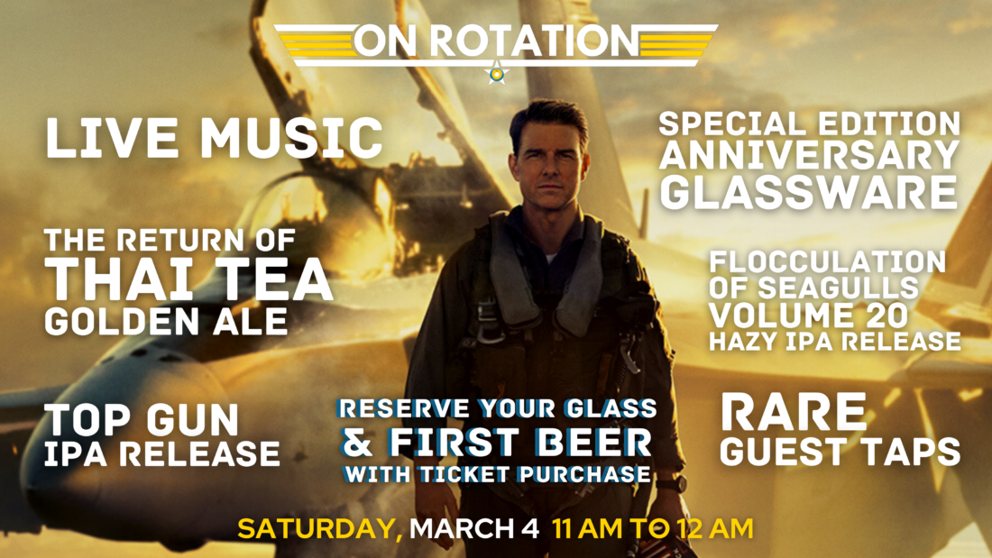 On Rotation's 8-Year Anniversary Party on Saturday, March 4.