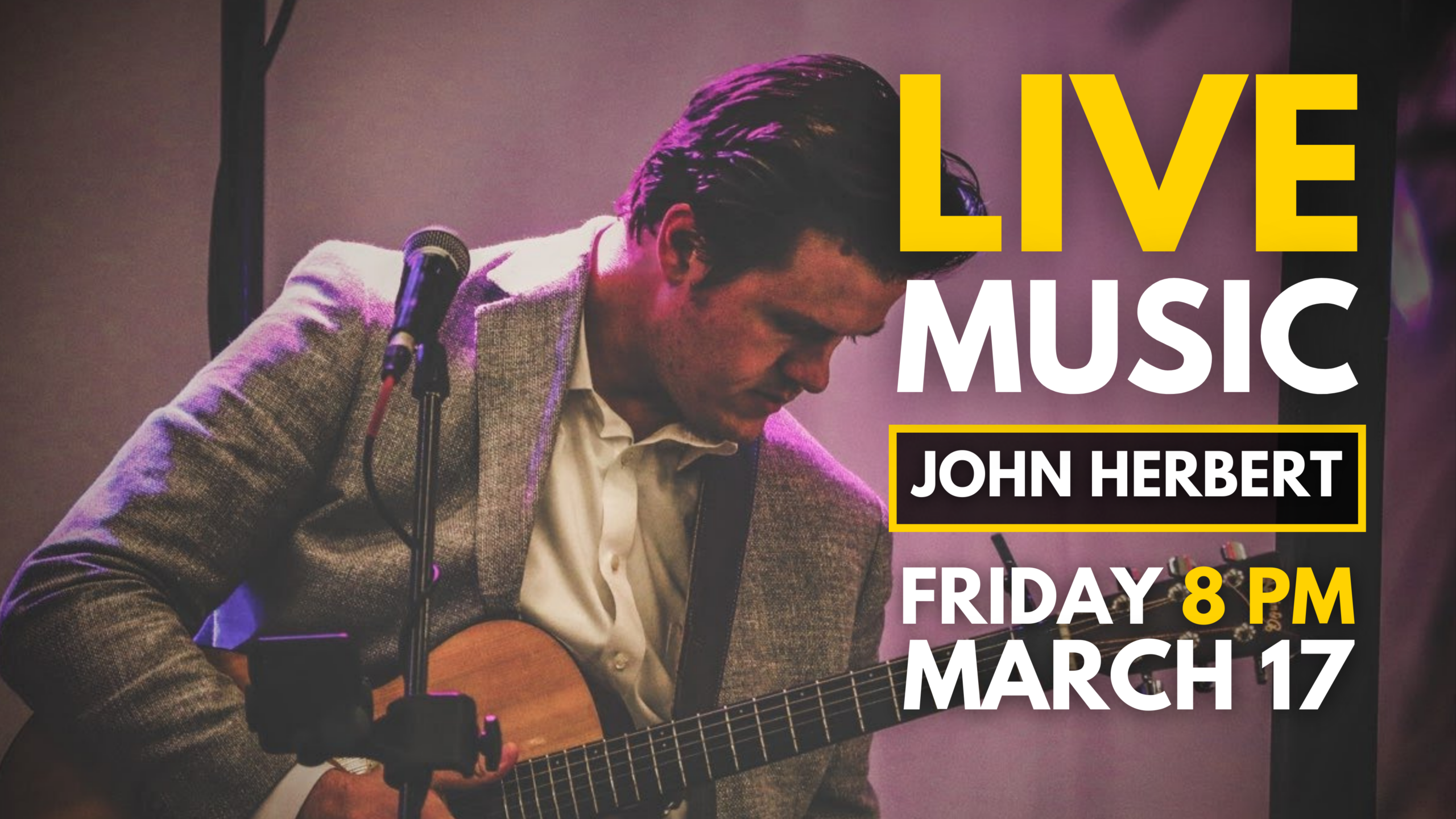 John Herbert LIVE at On Rotation March 17