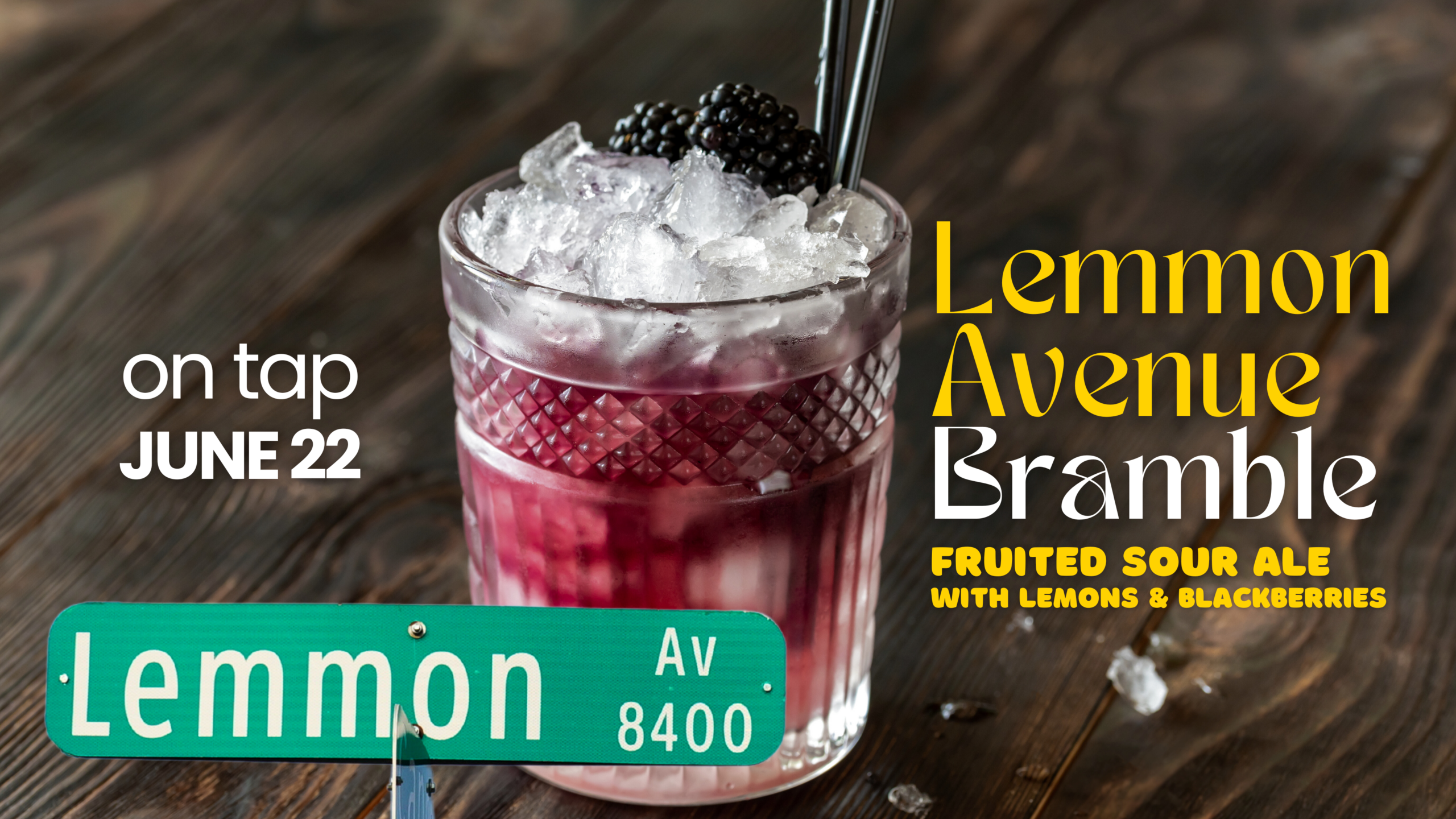 Lemmon Avenue Bramble Sour Ale Release at On Rotation