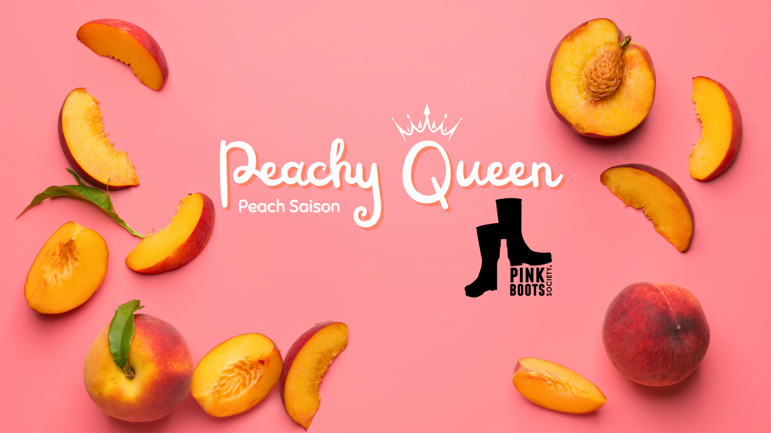 Peachy Queen Pink Boots Collaboration Beer Release at On Rotation