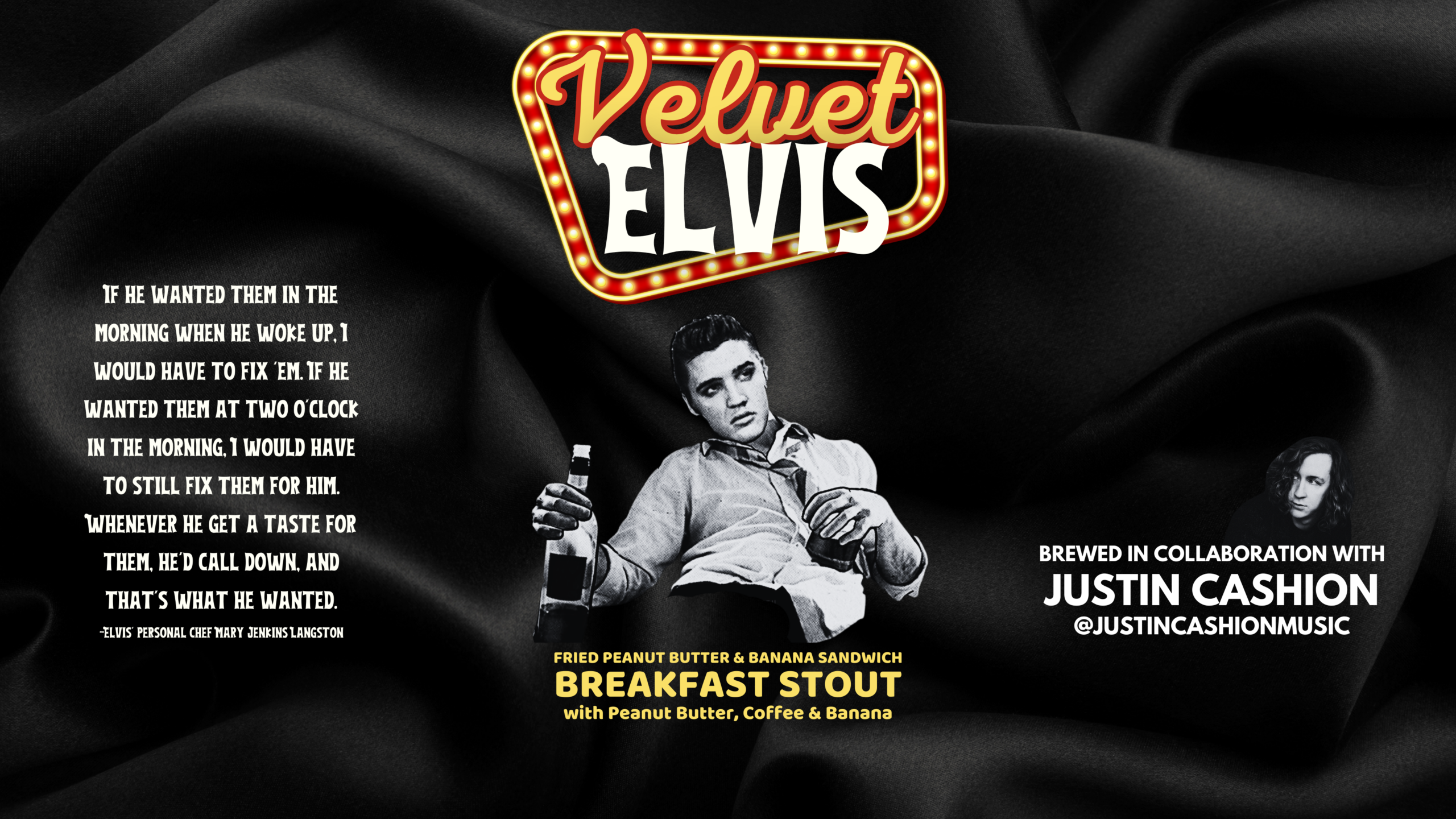 Velvet Elvis Fried Peanut Butter & Banana Breakfast Stout Release at On Rotation