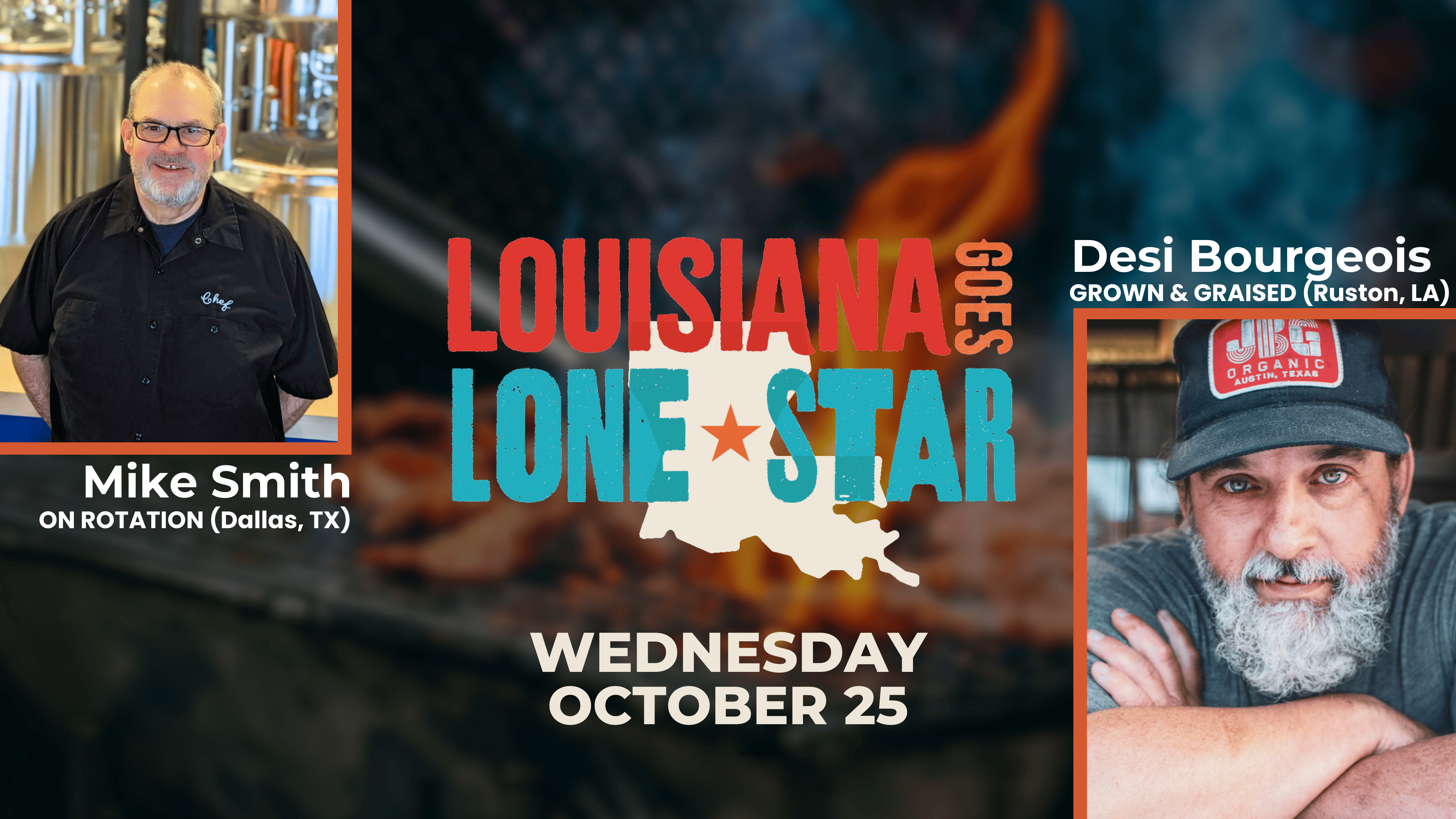 Louisiana Goes Lone Star at On Rotation with Desi Bourgeois