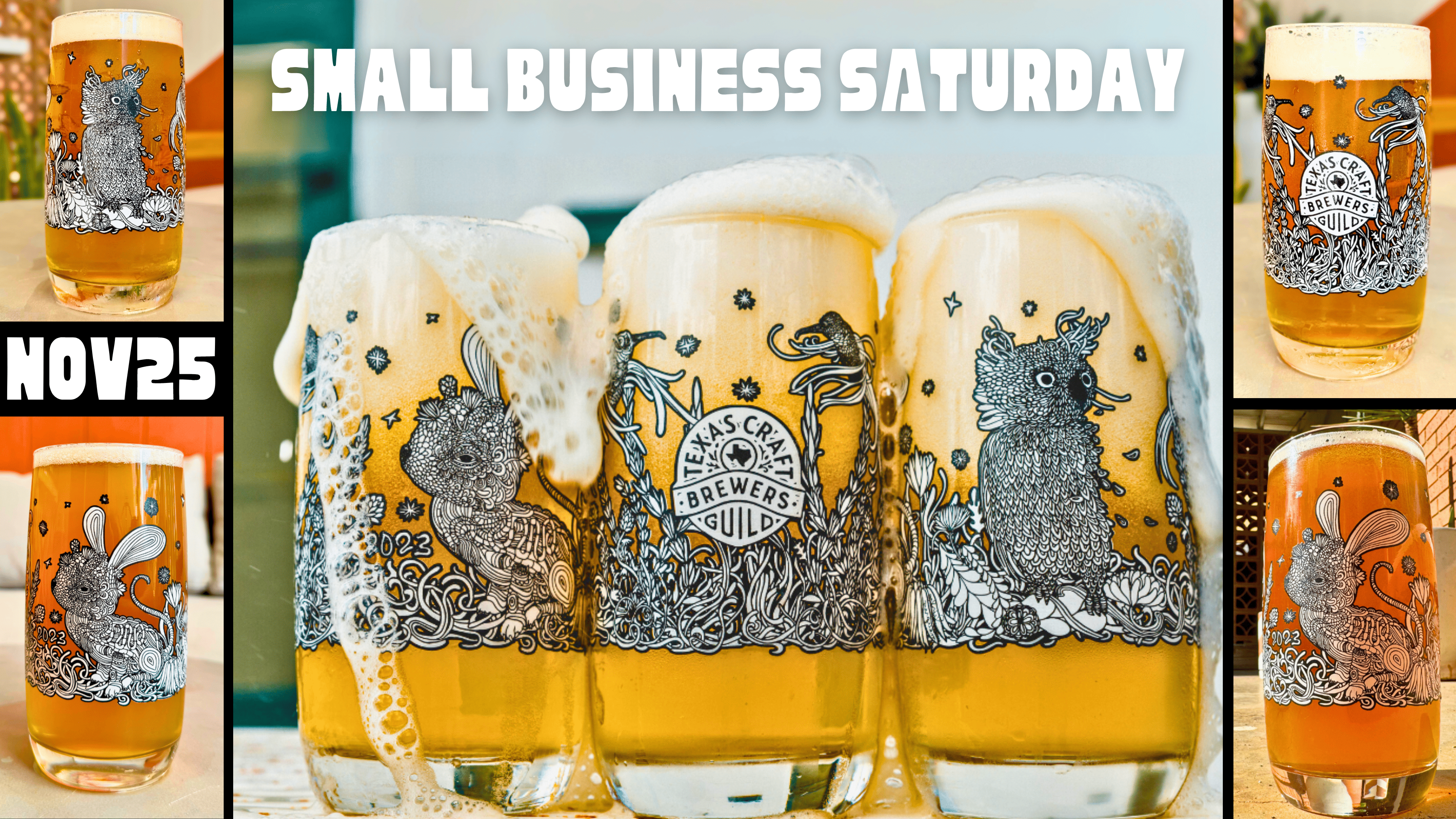 Small Business Saturday Keep the Glass at On Rotation