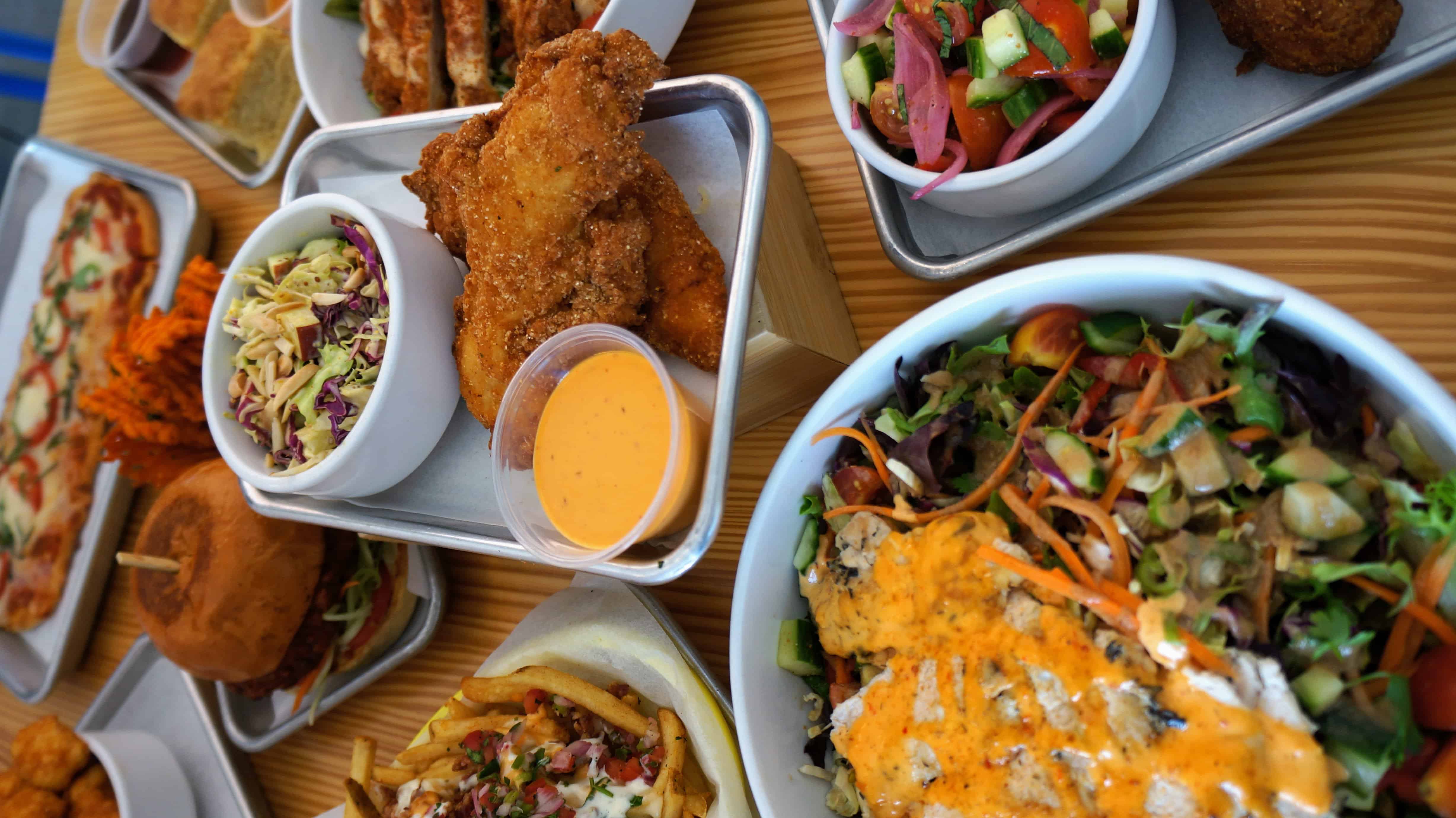 On Rotation Gluten Free Fried Chicken, Chicken Salads, and More