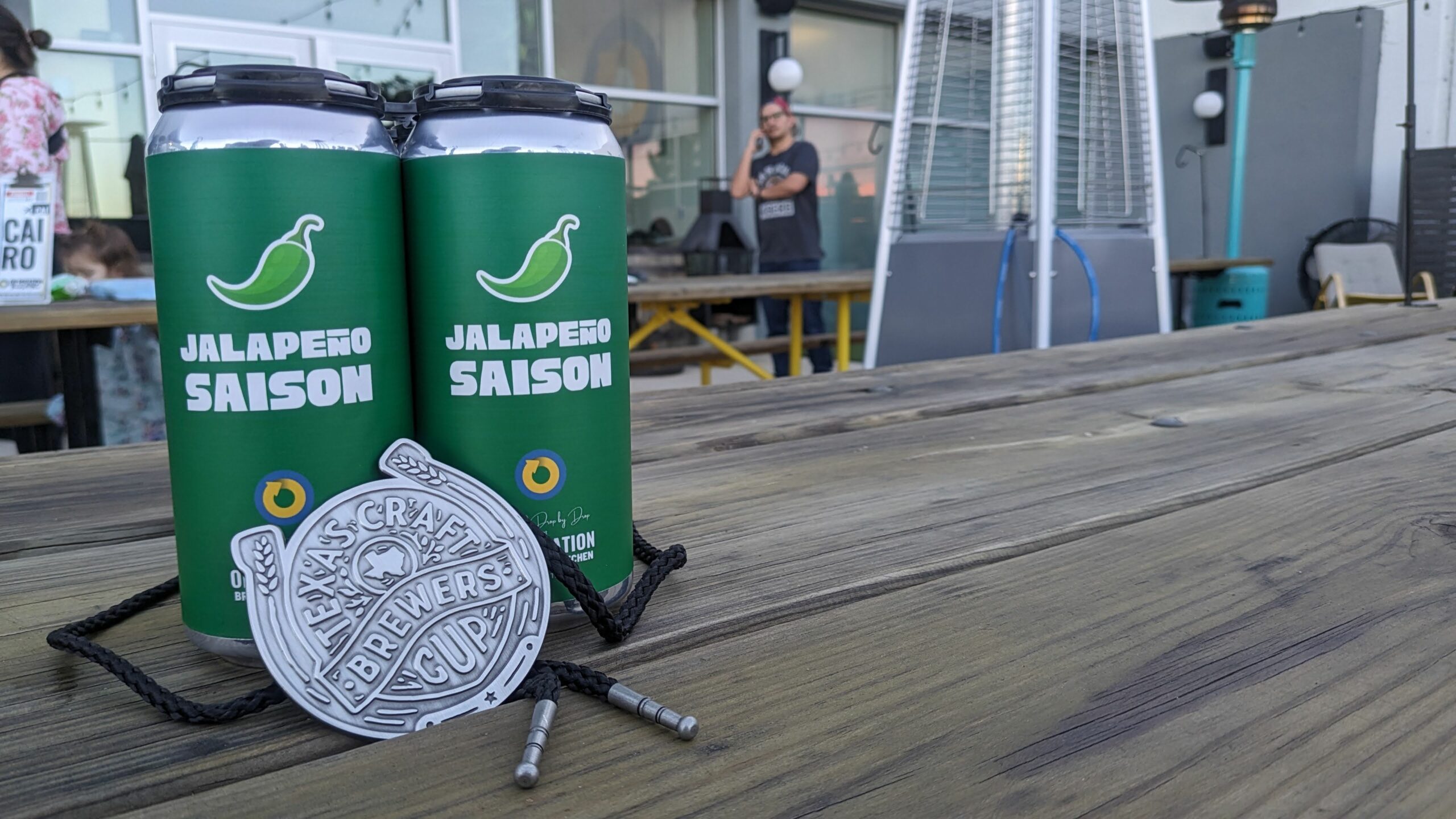On Rotation Jalapeno Saison with TCBC 2024 Silver Medal