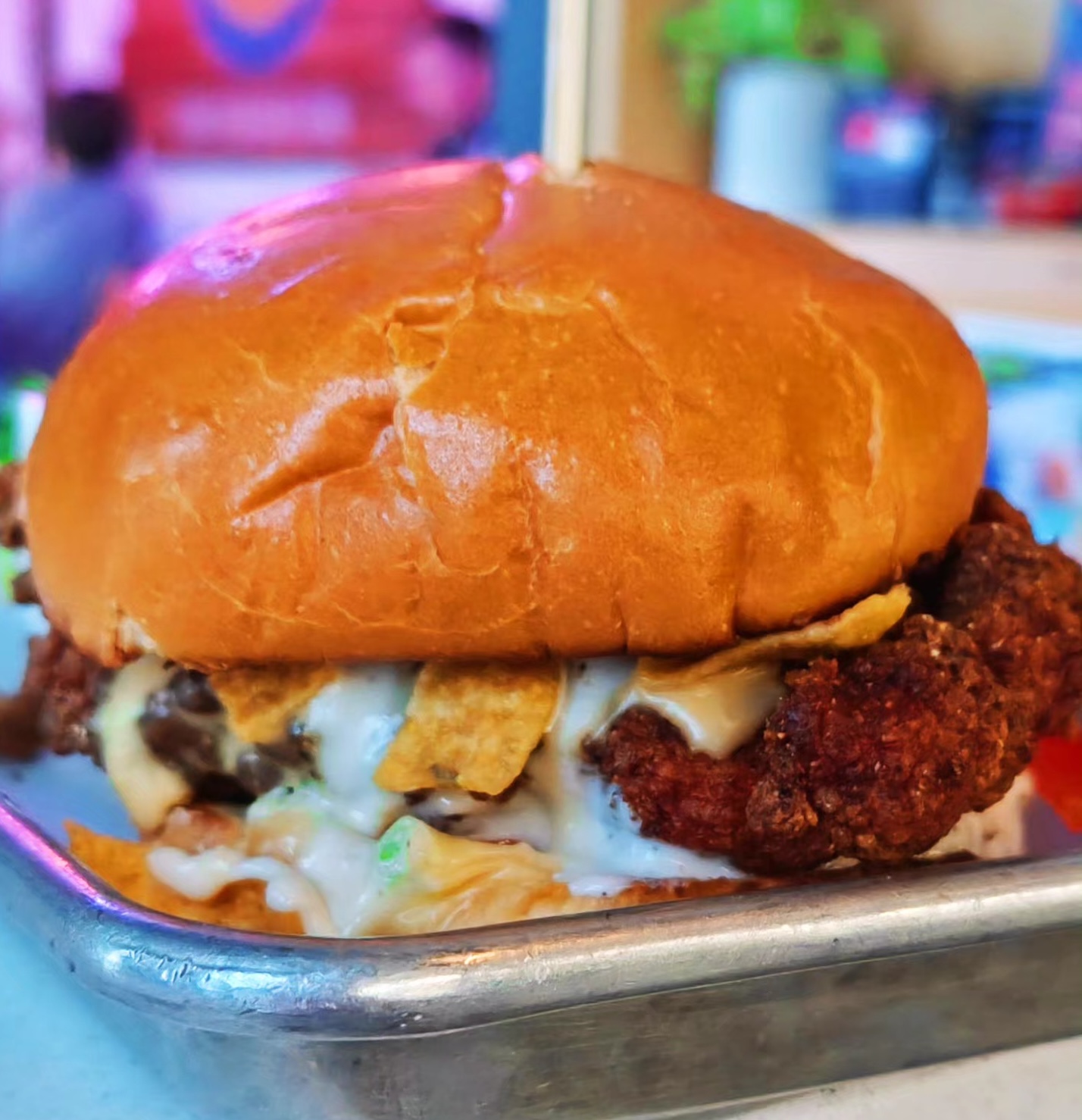 King Ranch Chicken Sandwich at On Rotation