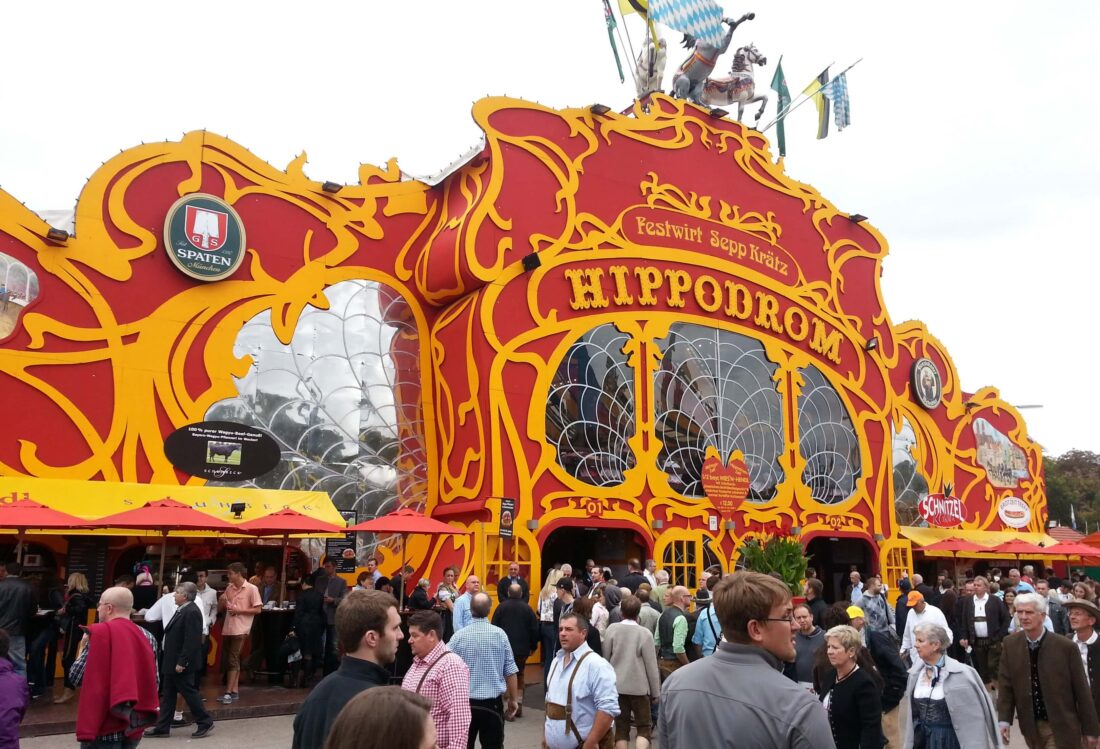 Hippodrom Beer Tent at Oktoberfest in Munich