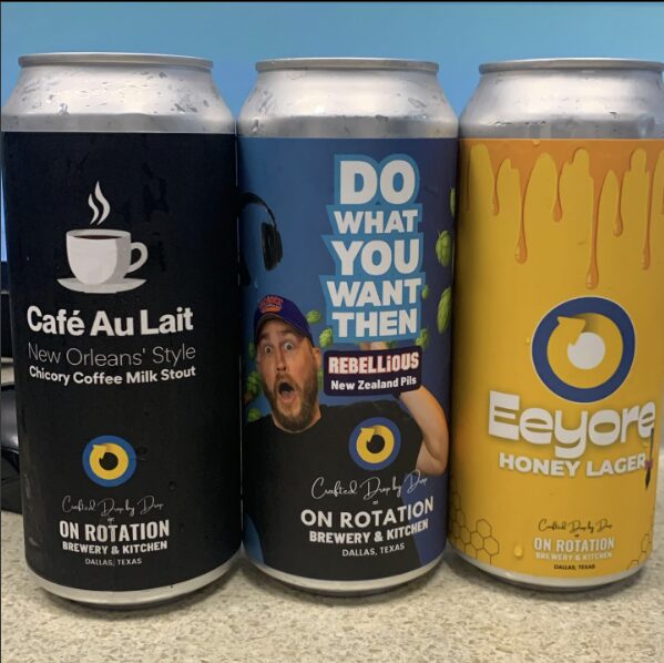 The Ticket (KTCK-AM) "Just the Sip" reveals August P1 Six Pack "Do What You Want Then" with Café Au Lait & Eeyore Honey Lager On Rotation Beers on Just the Sip on 1310 The Ticket (August 1, 2025)