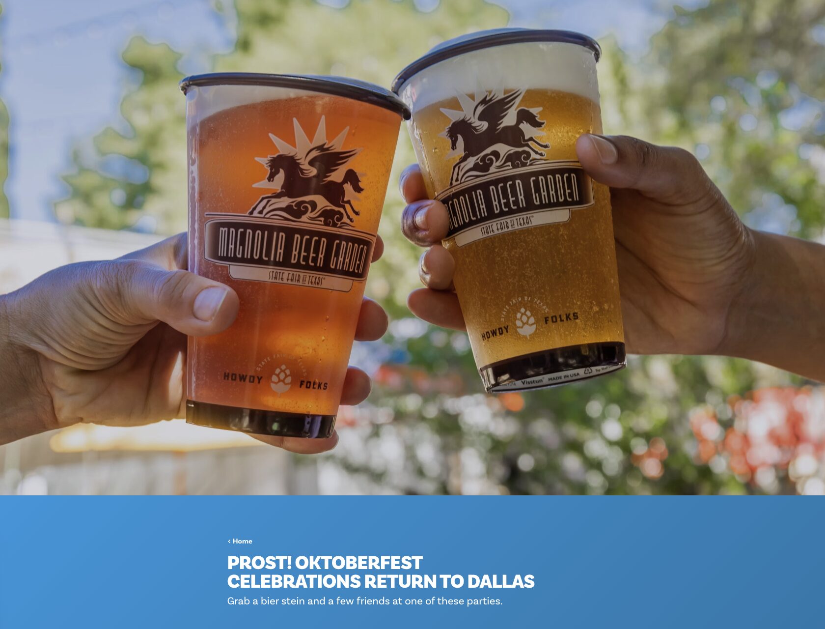Prost! Oktoberfest Celebrations Return to Dallas [Visit Dallas]