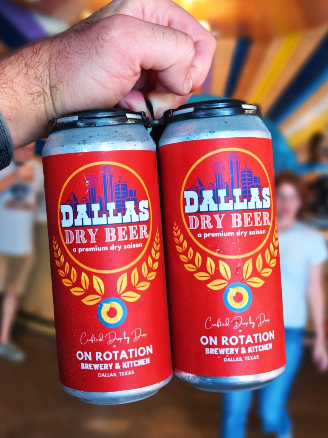 Dallas Dry Beer Premium Saison 4-Pack at On Rotation Brewery & Kitchen