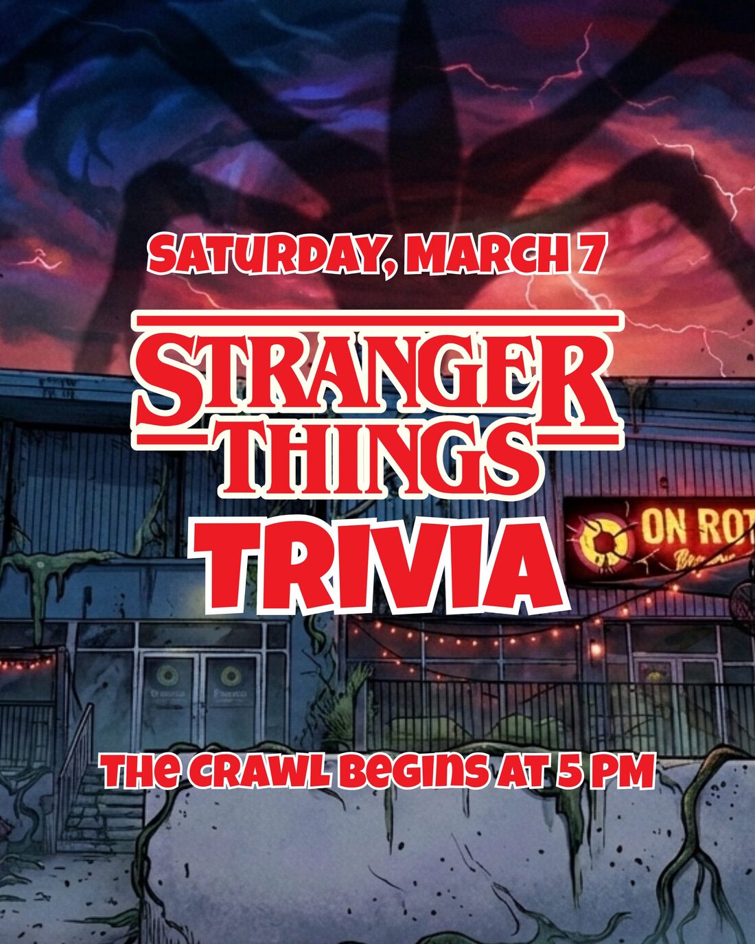 Stranger Things Trivia at On Rotation in Dallas on March 7
