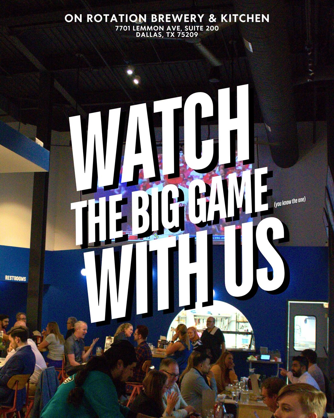 Watch the Super Bowl at On Rotation